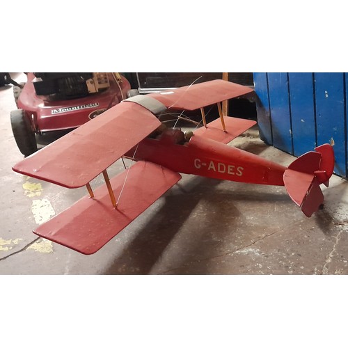 258 - REMOTE CONTROL BI PLANE MODEL