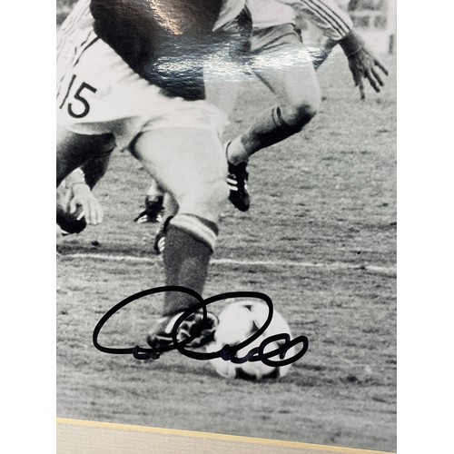 649 - AUTOGRAPHED BLACK AND WHITE PHOTOGRAPH OF ARCHIE GEMMILL, SIGNED PHOTO OF JACK CHARLTON V WEST GERMA... 