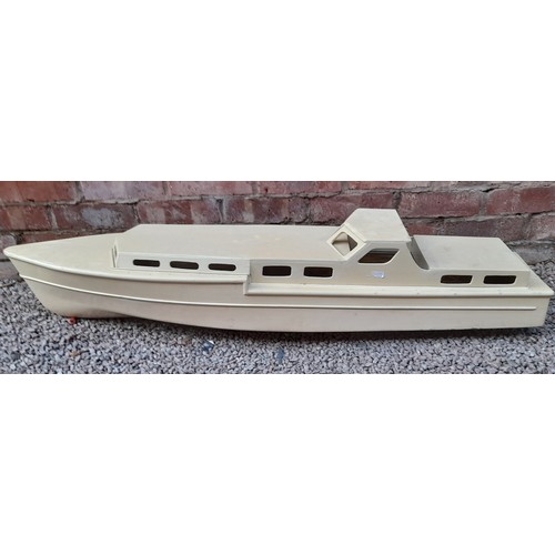 262 - TWO REMOTE CONTROL MODEL BOAT HULLS