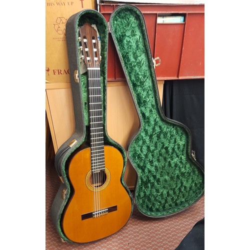 411 - TAURUS 1971 SIX STRING ACOUSTIC GUITAR IN FLIGHT CASE