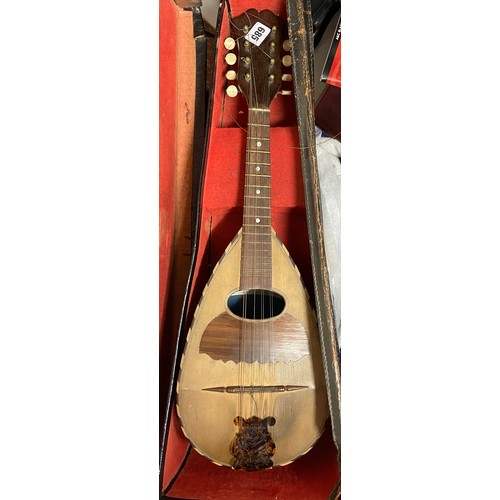 685 - CASED CARLO GIUSEPPE PICINO OF NAPOLI MANDOLIN