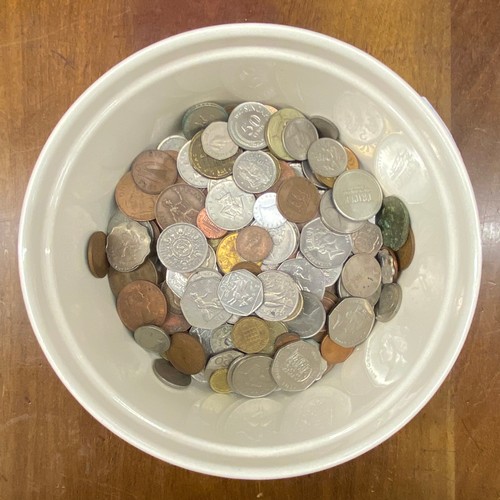 693 - TUB OF MAINLY GB PRE DECIMAL COINS