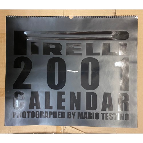 195A - THREE VINTAGE PIRELLI CALENDARS 1999, 2000 AND 2001