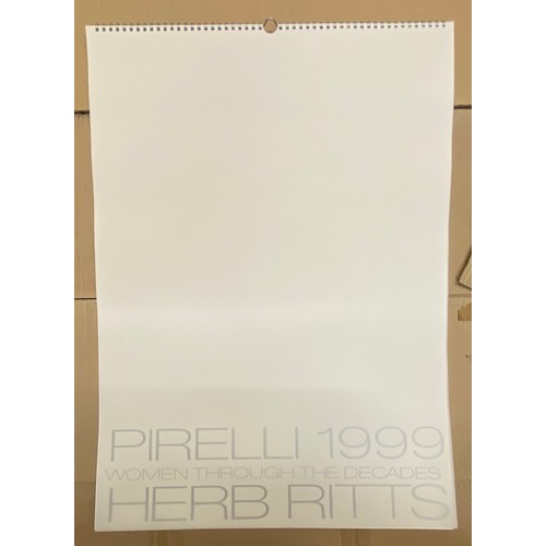 195A - THREE VINTAGE PIRELLI CALENDARS 1999, 2000 AND 2001