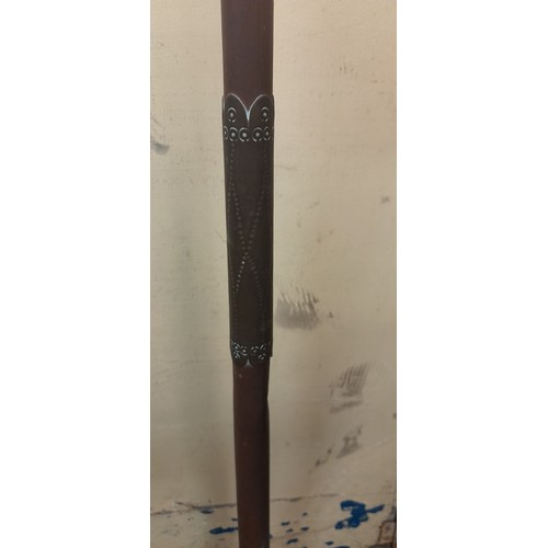 688A - COPPER HORN WITH BRASS MOUNTS