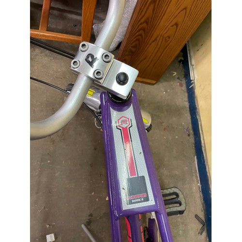 61 - PURPLE PAINTED MARK 3 CHOPPER BICYCLE