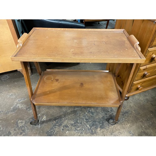 93 - MID 20TH CENTURY REMPLOY TRAY TOP TROLLEY TABLE