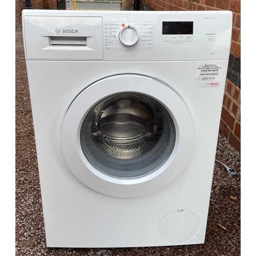 213 - BOSCH SERIE 2 7KG WASHING MACHINE