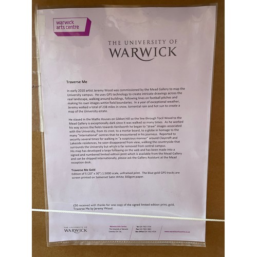 240 - JEREMY WOOD TRAVERS ME GOLD LIMITED NUMBER 4/5 UNIVERSITY OF WARWICK