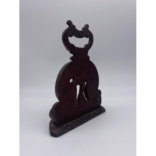 431 - 19TH CENTURY CAST IRON DOOR STOP