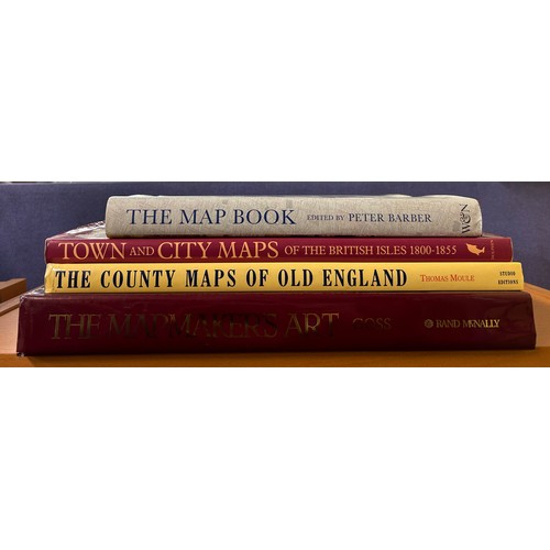 511 - HARD BACK BOOKS THE MAP MAKERS ART BY GOSS AND OTHER RELATED BOOKS