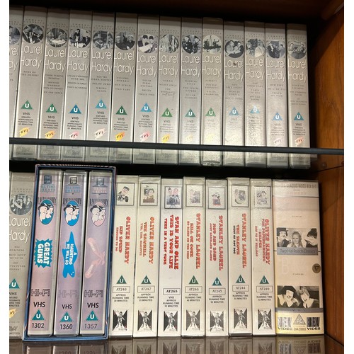 531 - LAUREL AND HARDY COLLECTION ON VHS VIDEO FORMAT