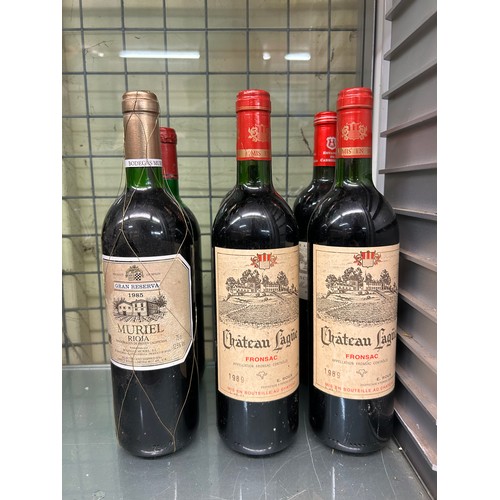 480 - SELECTION OF RED WINES, CHATEAU FERREYRES, MALBEC, CHÂTEAU LAGUE