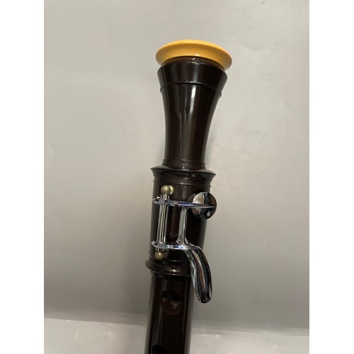 681 - AULOS TREBLE RECORDER IN CARRY TUBE