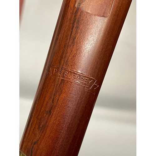 685 - PG BLEAZEY WOODEN LOW D WHISTLE