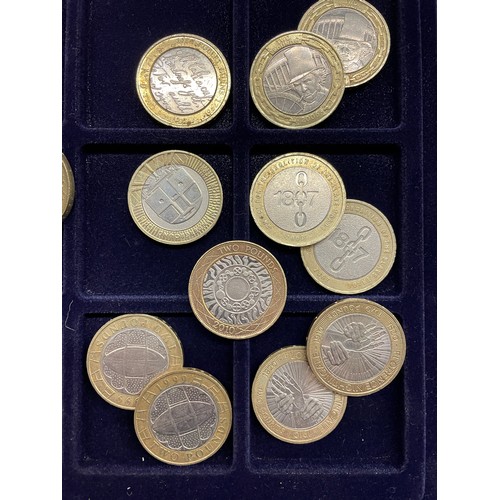 757 - SELECTION OF 29 QUEEN ELIZABETH II £2 COINS VARIOUS DESIGNS