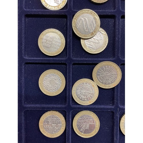 757 - SELECTION OF 29 QUEEN ELIZABETH II £2 COINS VARIOUS DESIGNS