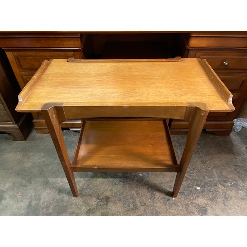 88 - 1970S REMPLOY TEAK TROLLEY TABLE