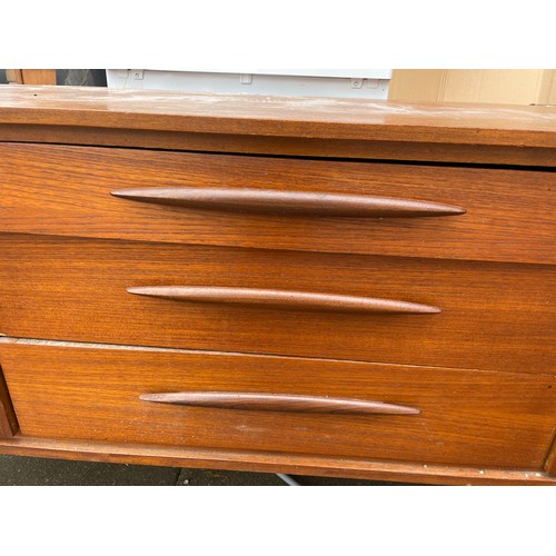 138 - 1960S TEAK LONG SIDEBOARD