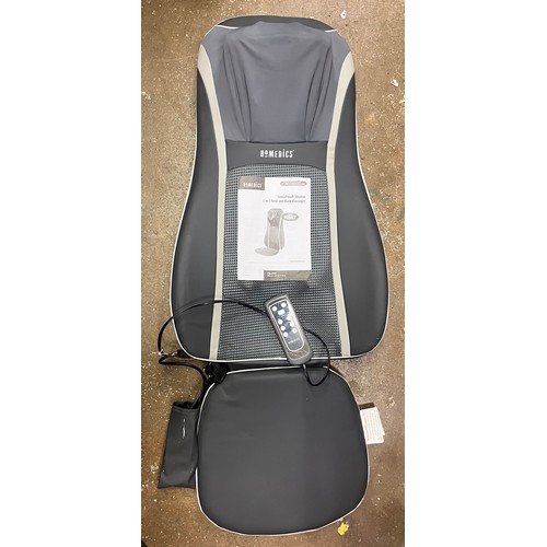 130 - HOMEDICS TWO IN ONE NECK AND SHIATSU BACK MASSAGER