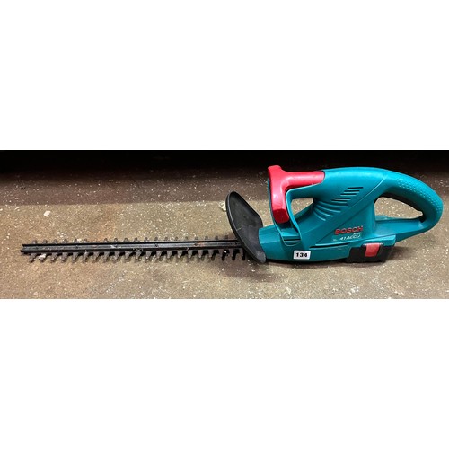 134 - BOSCH 41ACCU HEDGE CUTTER