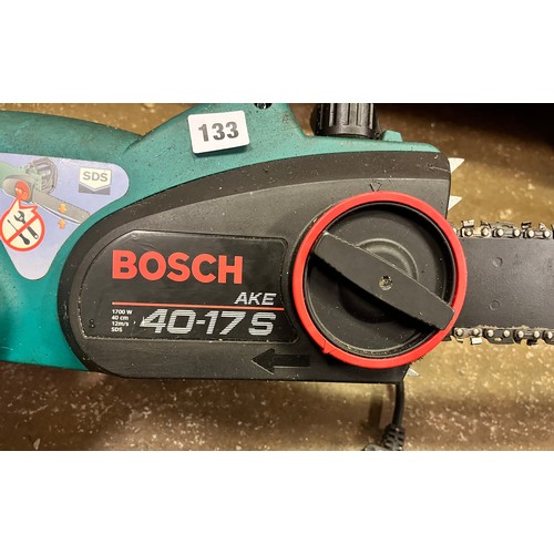 133 - BOSCH CHAINSAW