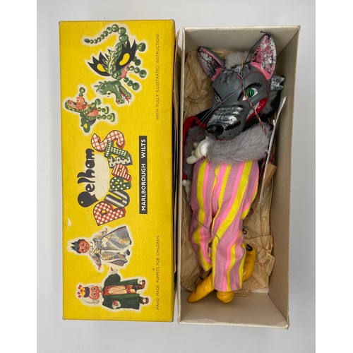 501 - BOXED PELHAM PUPPET SL WOLF WITH INSTRUCTIONS