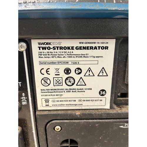 405 - WORK ZONE TWO-STROKE GENERATOR