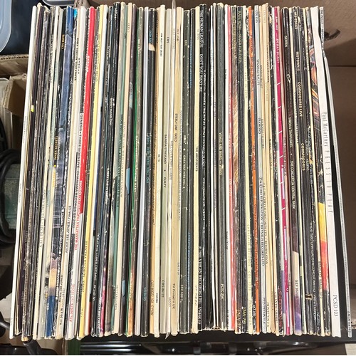 582 - CRATE OF VINYL LP'S  INC. THE POLICE, DURAN DURAN, KATE BUSH AND ABBA