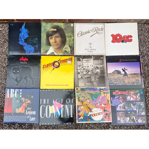 583 - CRATE OF MIXED VINYL LP'S AND 45'S R INC. UB40 AND THE BEACH BOYS