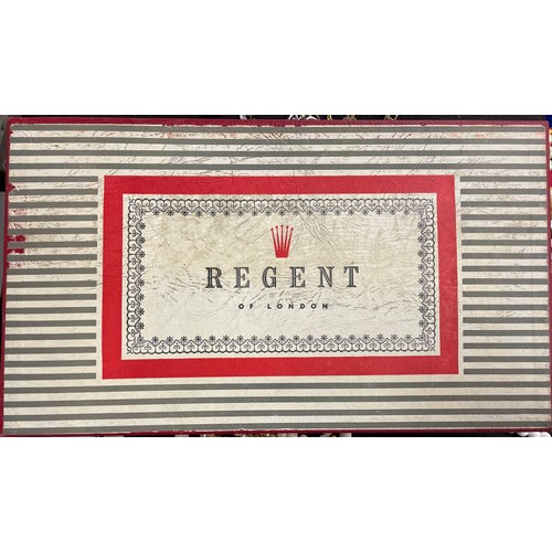 511 - BOXED REGENT OF LONDON NEEDLEWORK DRESSING TABLE SET