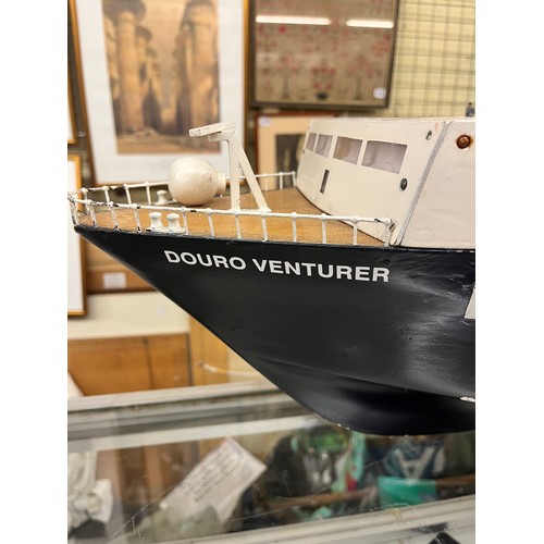 345 - LARGE MODEL OF CRUISE SHIP 'DOURO VENTURER'