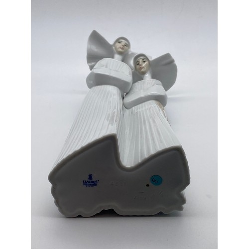 274 - LLADRO MATT FRIAR FIGURE AND LLADRO FRENCH NUN FIGURE GROUPS