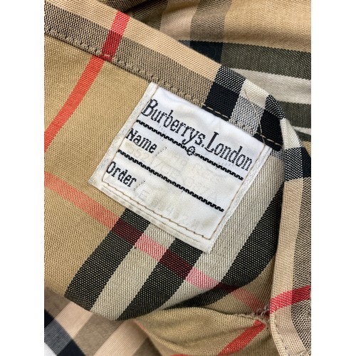 232 - BURBERRY BLUE LABEL TAN FULL BODY TRENCH COAT