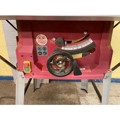 89 - WORKSHOP TABLE RADIAL SAW