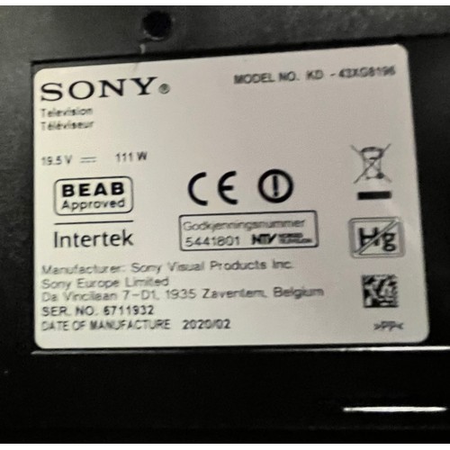 88 - BOXED SONY BRAVIA 43'' TV