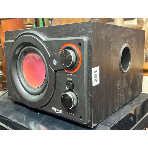 102 - HI POINT BASE SPEAKER