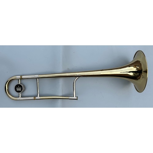 577 - CASED KING CONCERT 3B TROMBONE AND MUTE