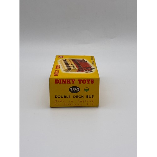 571 - DIE CAST DINKY TOYS - AUTO BUS DOUBLE DECK 290