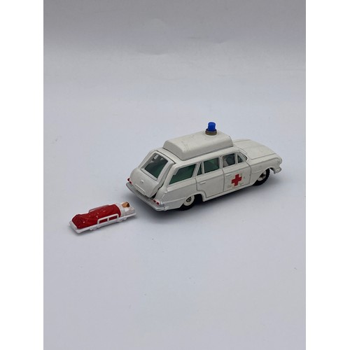 564 - DIE CAST DINKY TOYS - VAUXHALL AMBULANCE 278