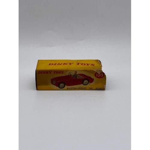 560 - DIE CAST DINKY TOYS - AUSTIN HEALEY 103