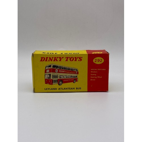 558 - DIE CAST DINKY TOYS - LEYLAND ATLANTEAN BUS 292