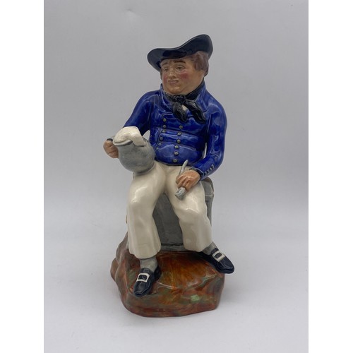 308 - KEVIN FRANCES POTTERY LORD HOWE TOBY JUG AND AMERICAN SAILOR TOBY JUG