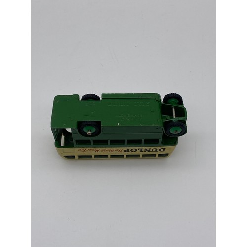 555 - DIE CAST DINKY TOYS - AUTO BUS DOUBLE DECK 290 (GREEN)