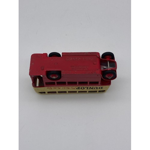 572 - DIE CAST DINKY TOYS - AUTO BUS DOUBLE DECK 290 (RED)