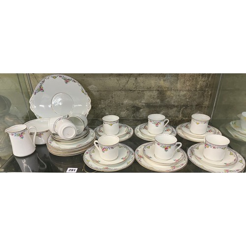 291 - BALMORAL CHINA TEASET