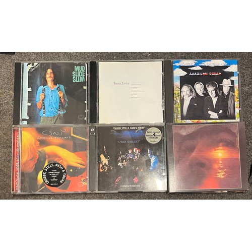 500 - COLLECTION OF CROSBY STILLS AND NASH AND YOUNG CDS