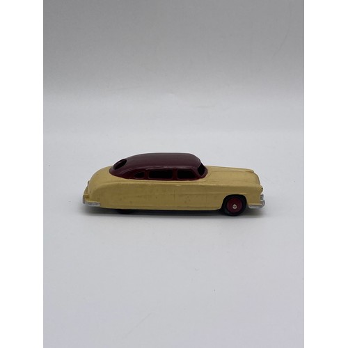 591 - DIE CAST DINKY TOYS - 2 HUDSON SEDAN CARS, DAYS GONE BY H.R.H VEHICLE AND A LLEDO BIRMINGHAM MAIL VE... 