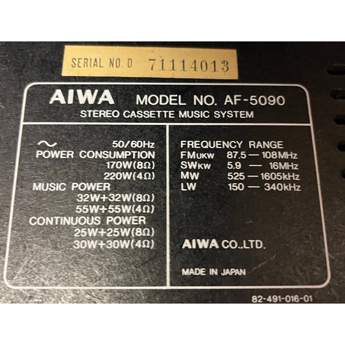 77 - VINTAGE AIWA MUSIC CENTRE