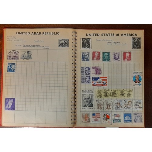 701 - TWO WORLD STAMP ALBUMS